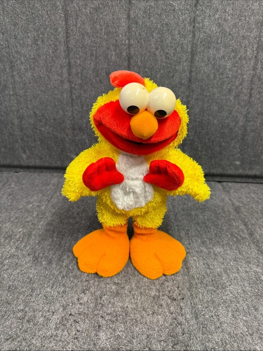 Fisher-Price Tickle me ELMO Yellow and Orange Plush Character
